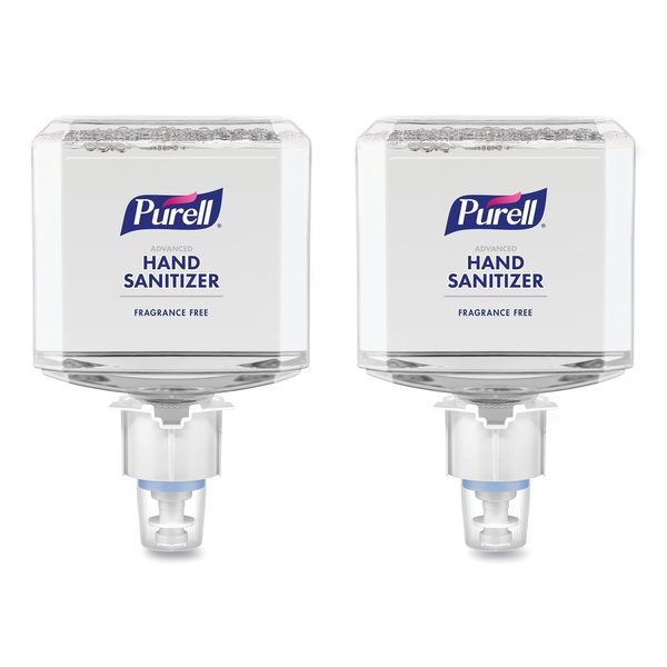 Purell Healthcare Advanced Foam Hand Sanitizer, 1,200 mL, Fragrance-Free, For ES4 Dispensers, 2PK 5051-02
